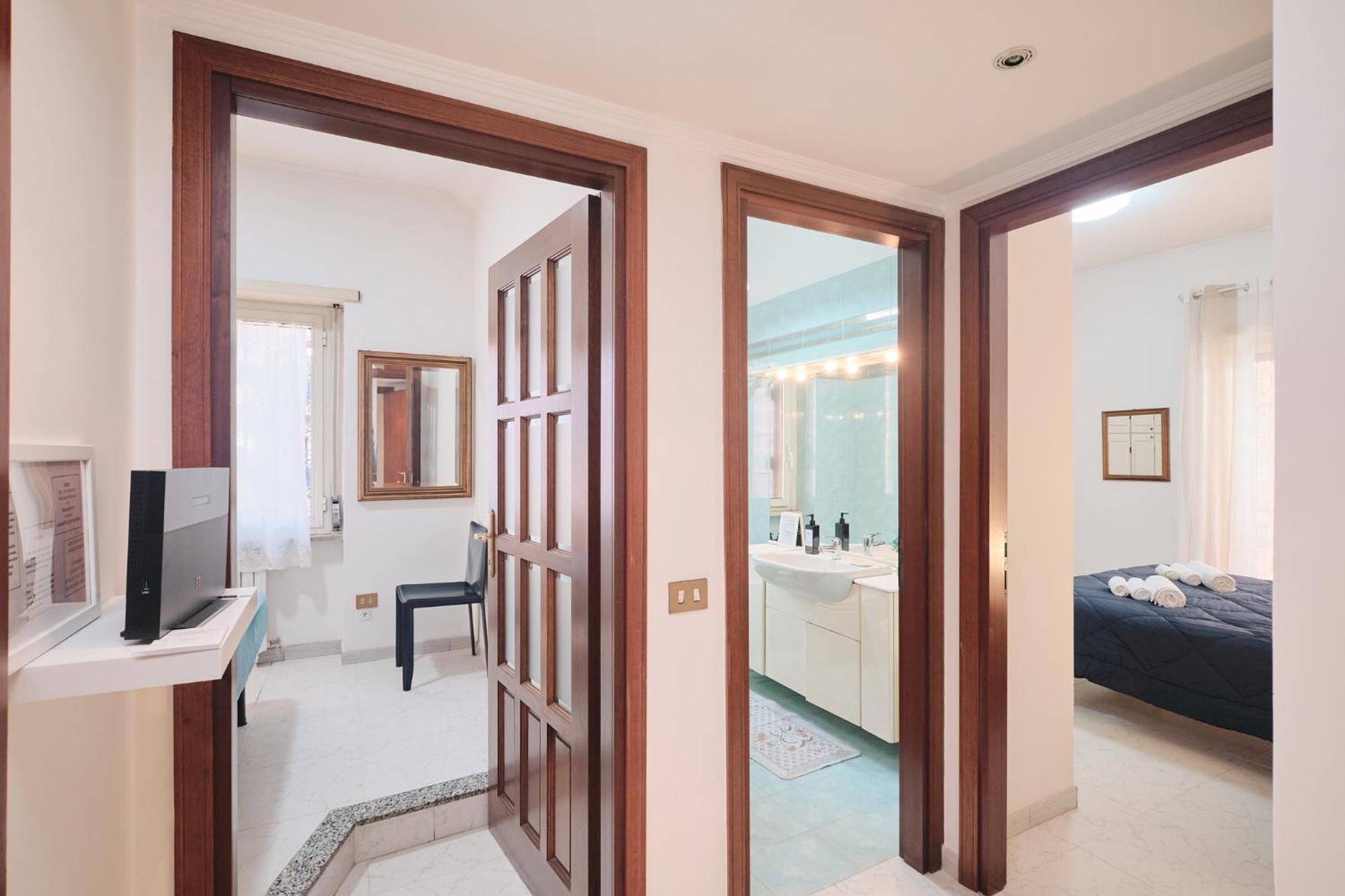 Apartment Parcheggio Gratuito, Wi-fi -netflix & Ac Rome